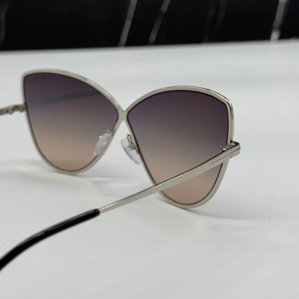 NEW TOM FORD TF569 16B WOMEN BUTTERFLY SUNGLASSES TOM FORD ELISE-02 FT0569/S 16B - Picture 7 of 11